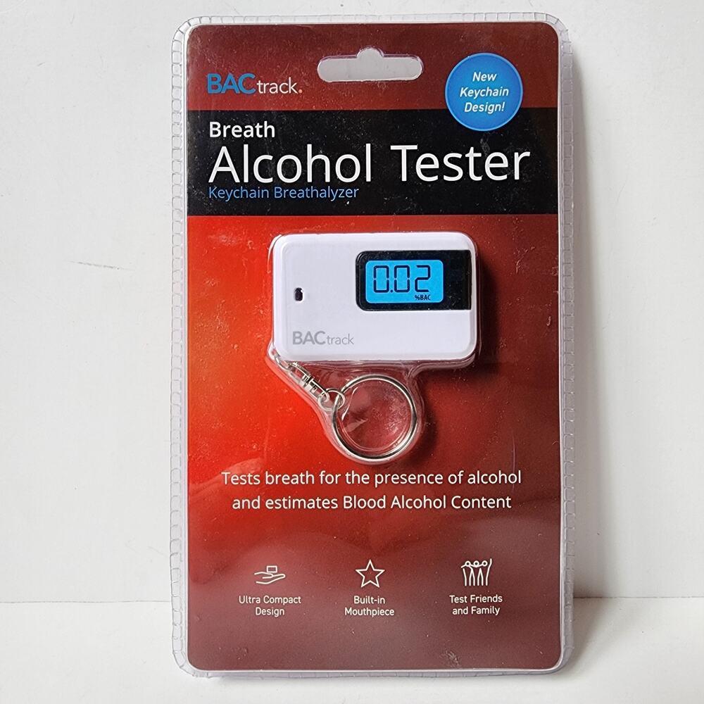 BACtrack Breath Alcohol Tester Keychain Breathalyzer (Model BT-KC20) 5615